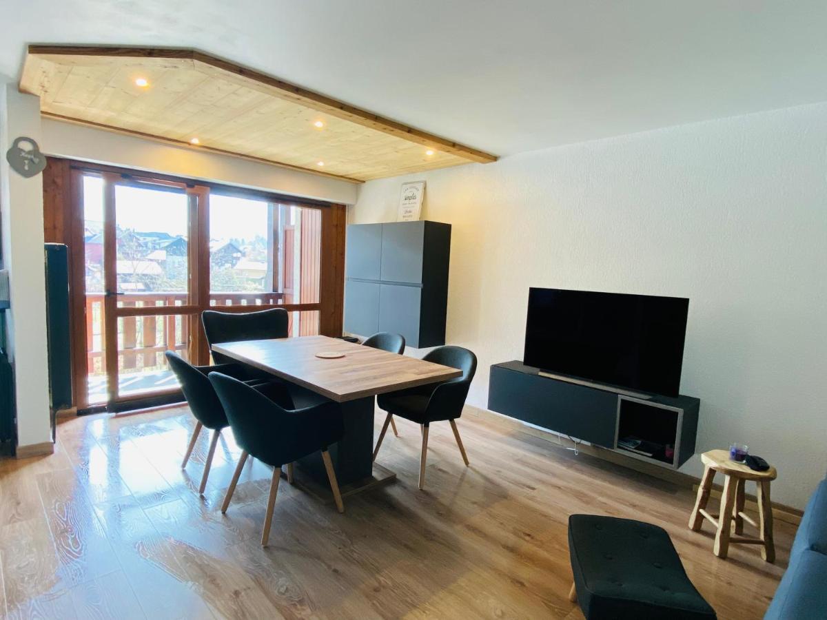 Appartement En Hyper Centre De Samoëns Exteriör bild