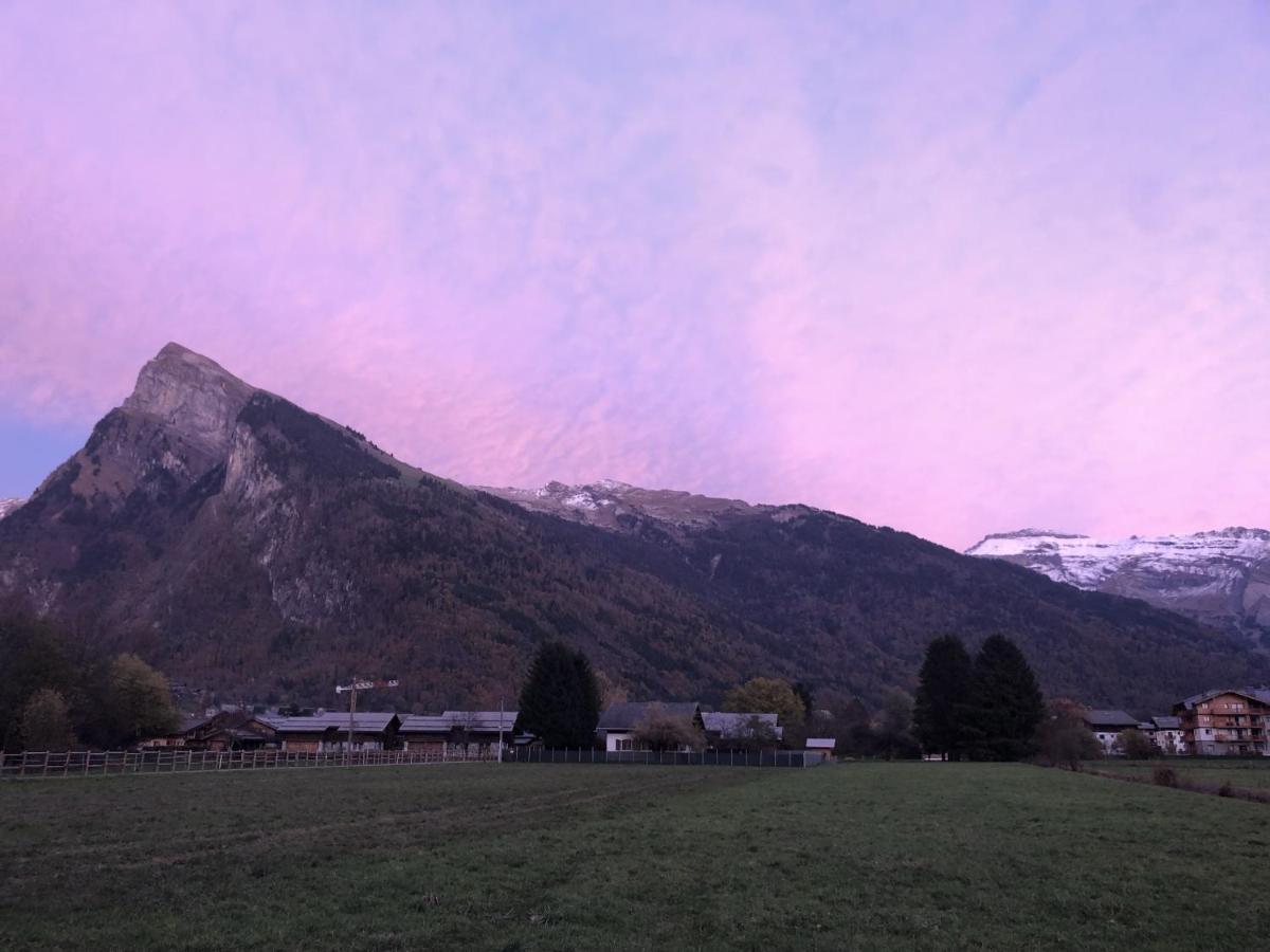Appartement En Hyper Centre De Samoëns Exteriör bild