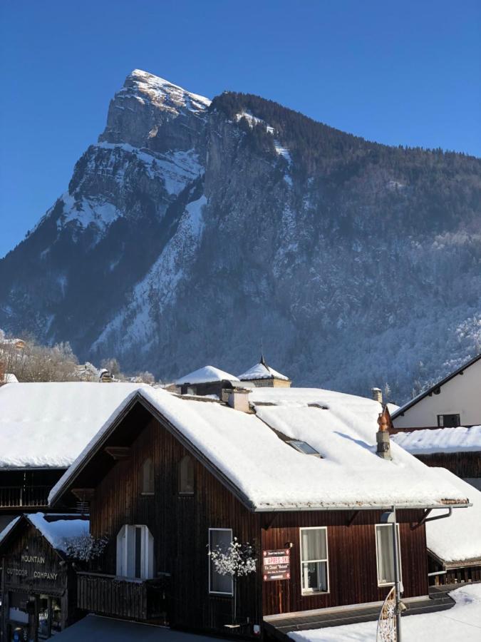 Appartement En Hyper Centre De Samoëns Exteriör bild