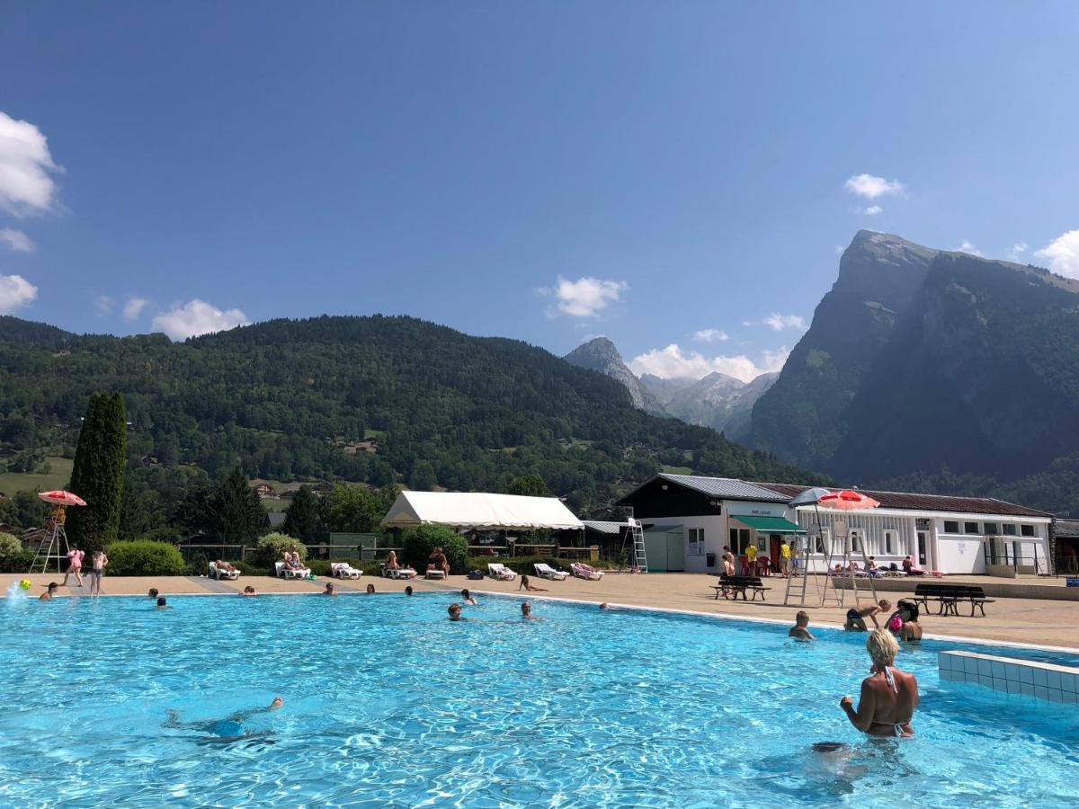 Appartement En Hyper Centre De Samoëns Exteriör bild